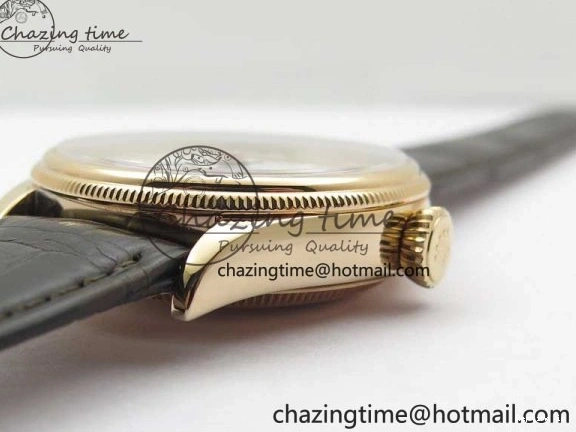 1229 Cellini 50535 Moonphase RG GMF Best Edition White Dial on Brown Leather Strap A Lightweight 2634